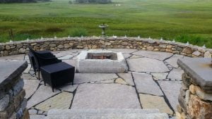 Hardscapes, stone, granite, patio, firepit, scituate